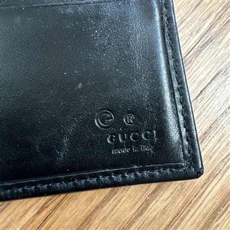 how to authentic gucci wallet|Gucci guccissima wallet.